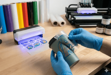 The Durability Advantage of UV DTF Stickers for Outdoor Branding